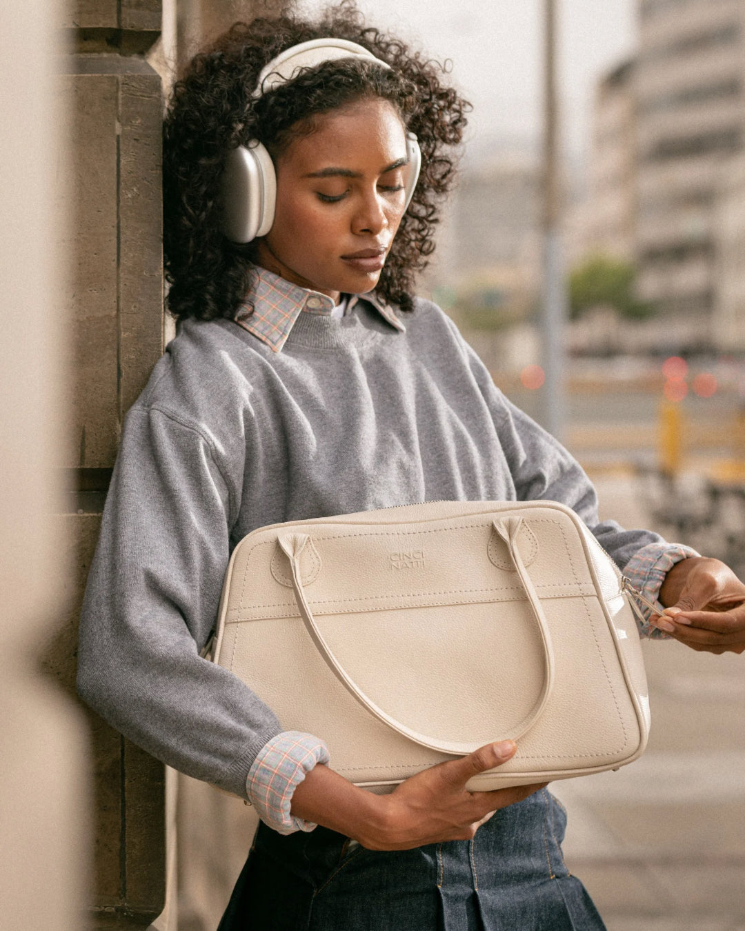 CARTERA TURNER - OFF WHITE