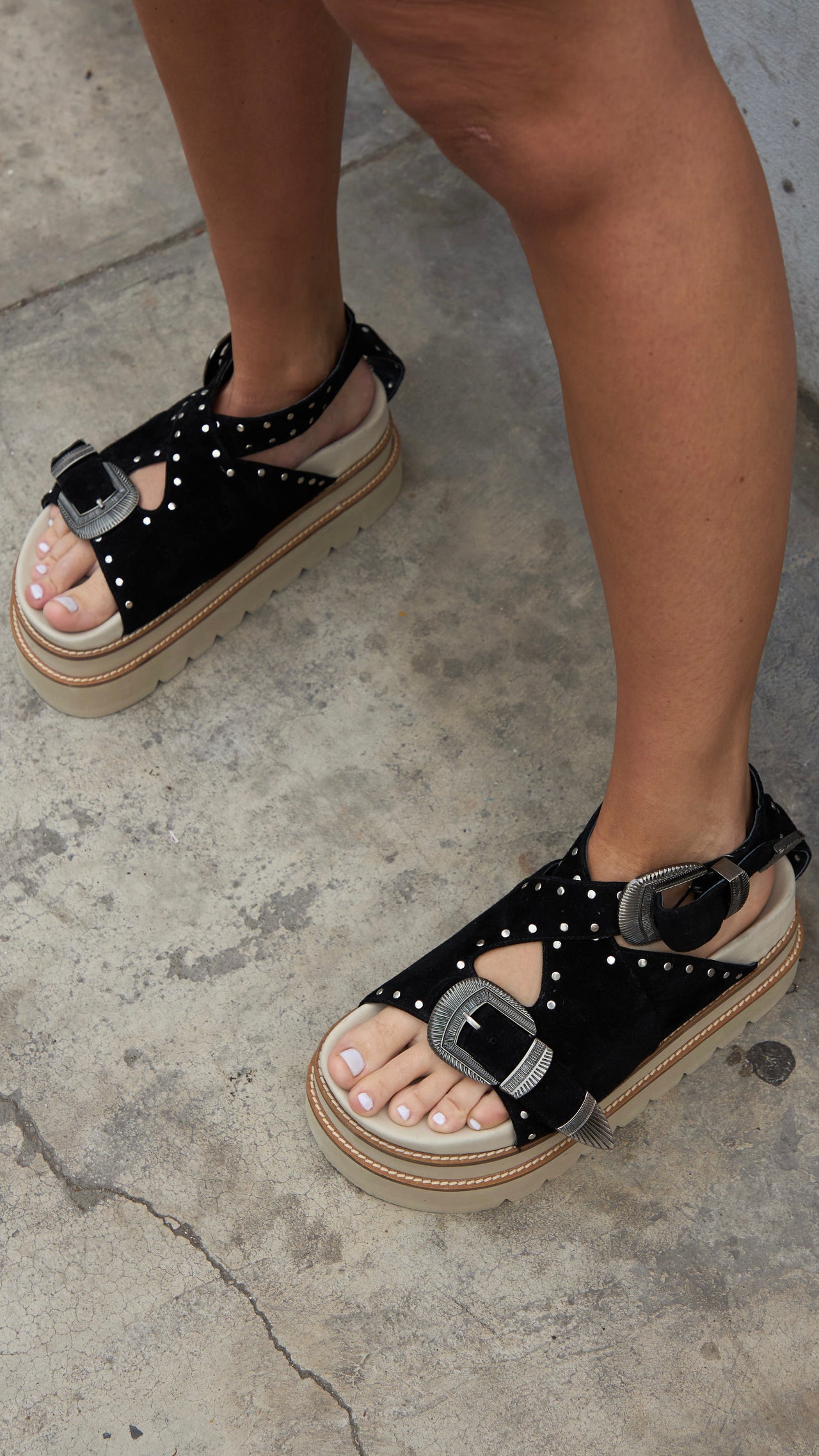 PLATAFORMA MERRE - NEGRO/ARENA