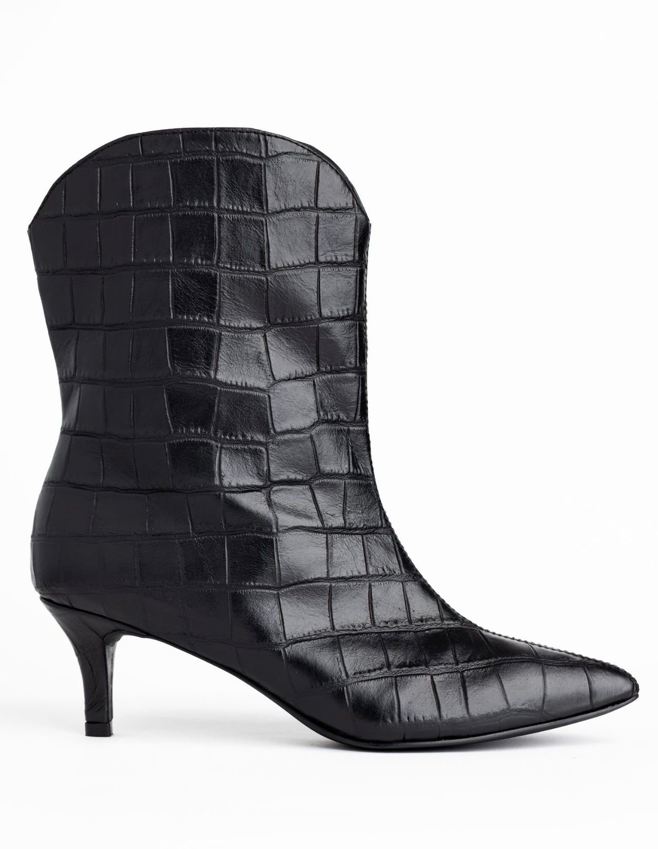 BOTIN MIA - NEGRO CROCO