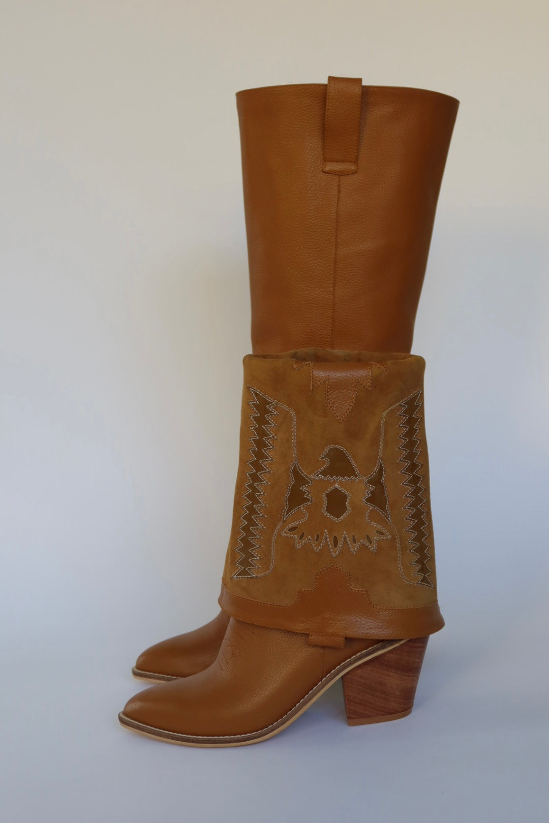 BOTA COURTNEY 2 EN 1  - CAMEL