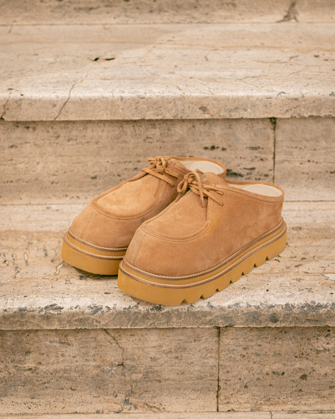 MILAN CLOGS - CAMEL