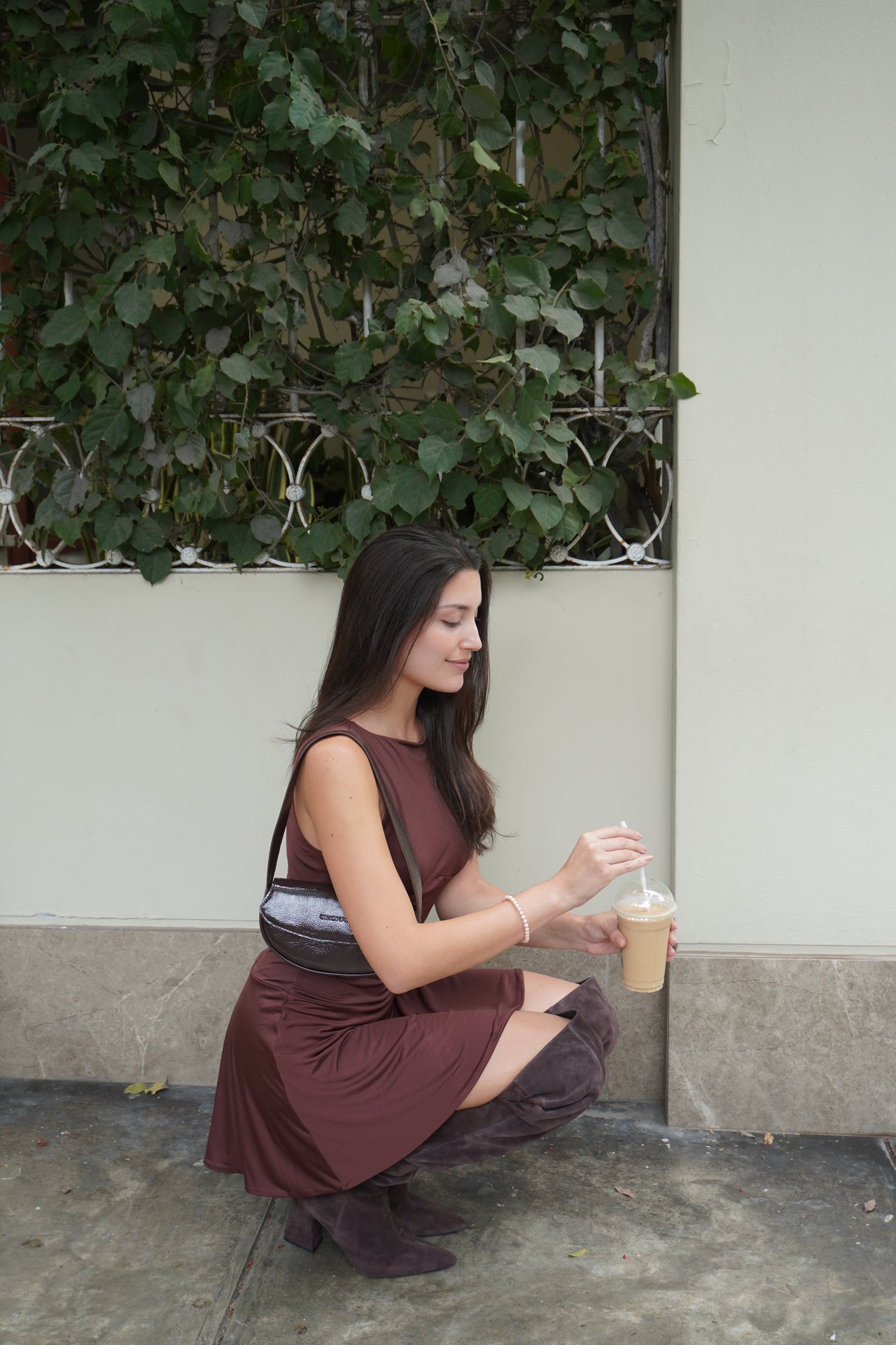 CARTERA CLHOE - ESPRESO LISO