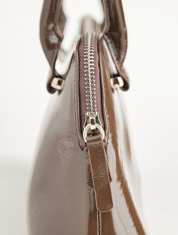 CARTERA TAYLOR - ESPRESSO LISO