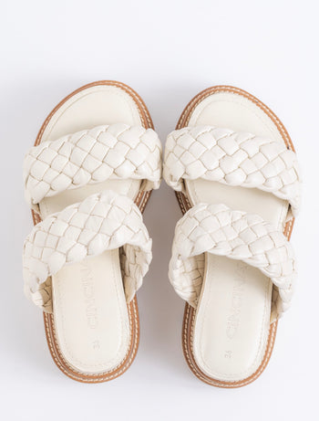 PLATAFORMA OLIVE - OFF CREAM