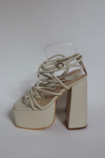SMITH HEELS - OFF CREAM