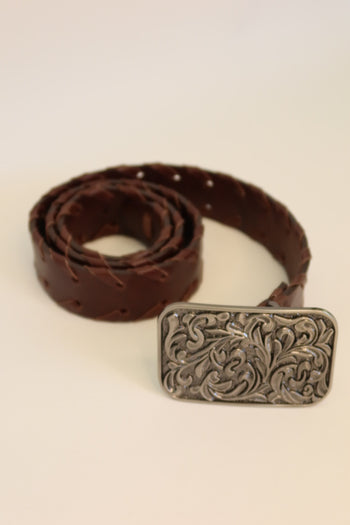 CINTURON NIKKI - CHOCO VINTAGE